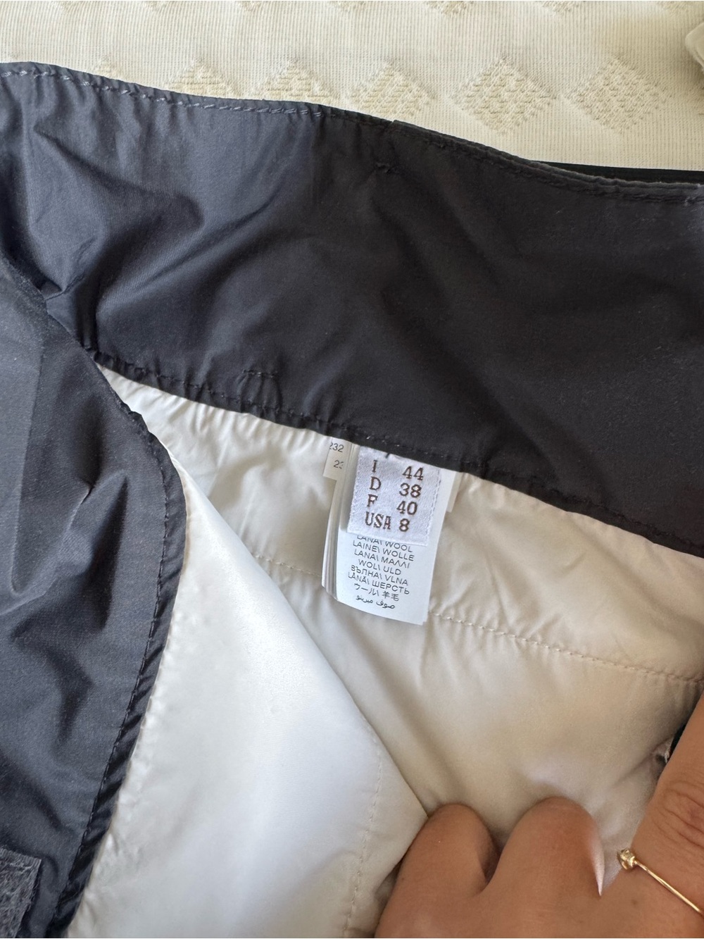 ⭐️NWT⭐️ Brunello Cucinelli Wool Ski Pant - Picture 6 of 6